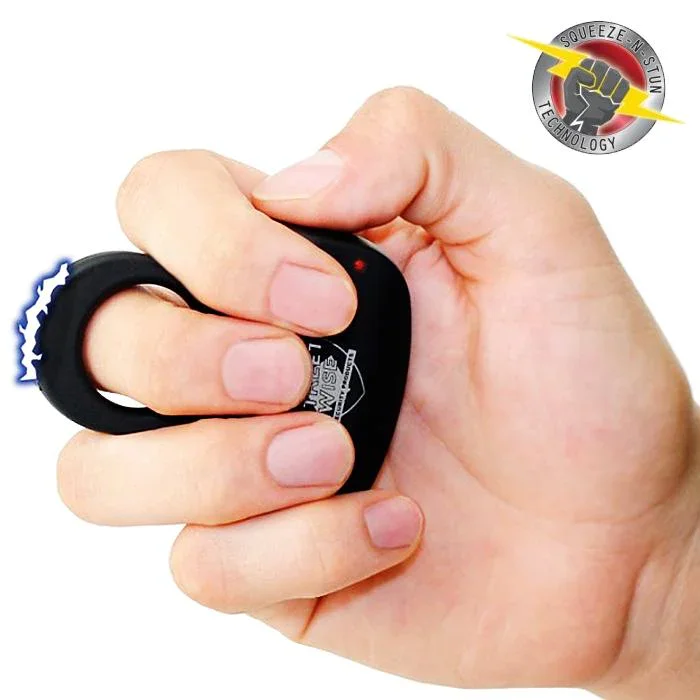 Streetwise™ Sting Ring Rechargeable Stun Gun 18M