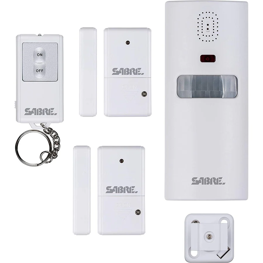 SABRE® Wireless Home Security Alarm System w/ Remote 